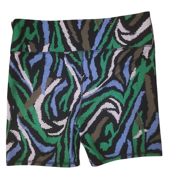 Diane von Furstenberg DVF for Target Zebra Bike Exercise Stretch Shorts XXL - Picture 4 of 5